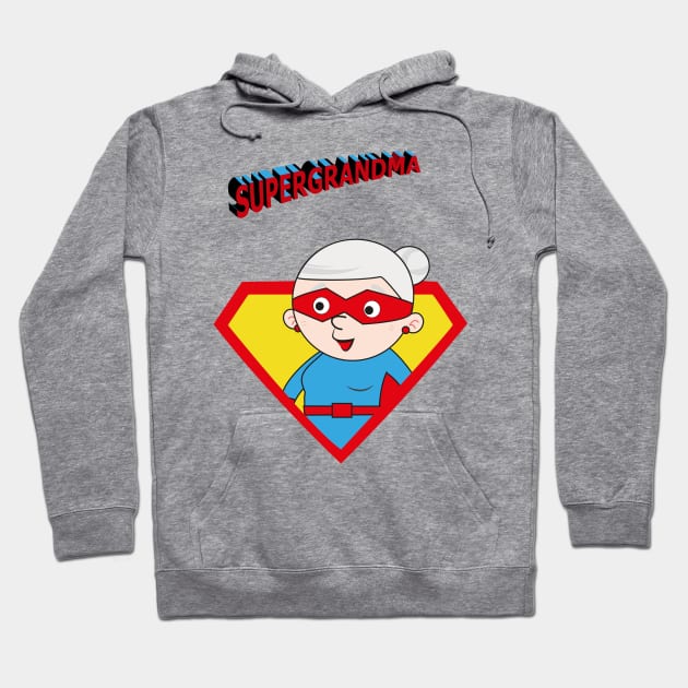 Super Grandma 3 Hoodie by grafart